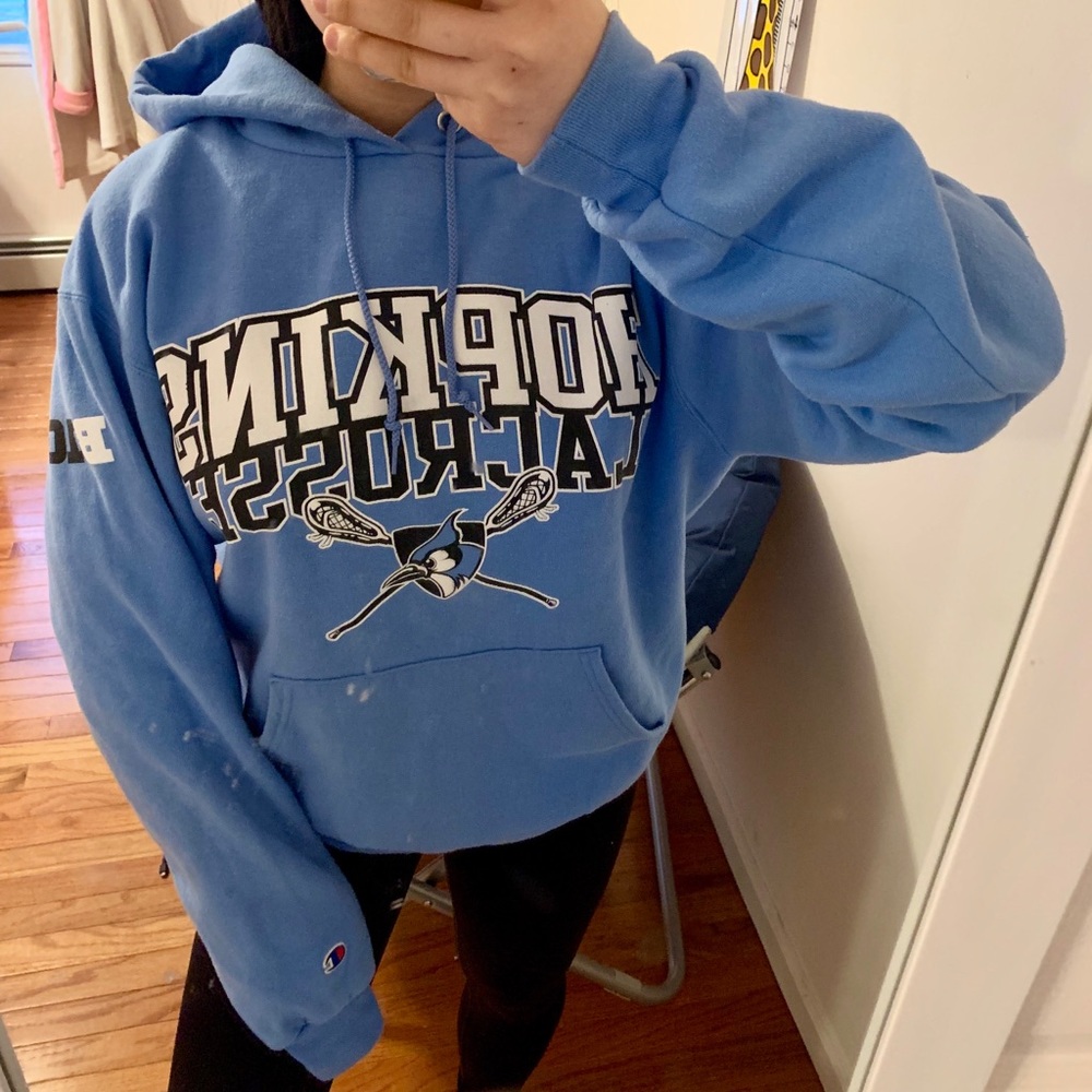 johns hopkins lacrosse champion hoodie
